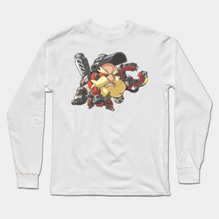 Torbjørn Overwatch cute spray Long Sleeve T-Shirt